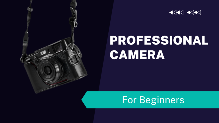 professional camera for beginners