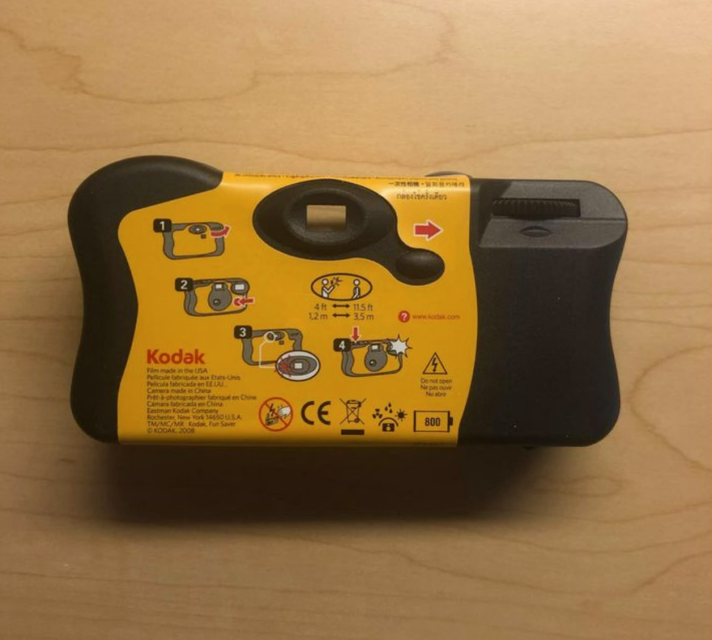 Disposable Kodiak Camera 
