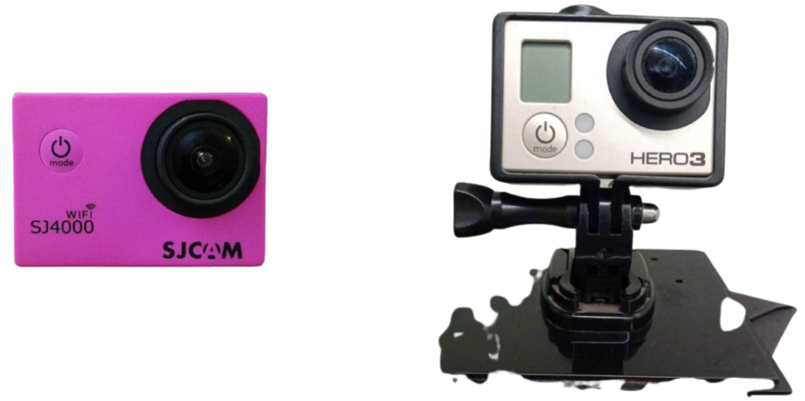 GoPro Hero Action Cam vs SJ4000 