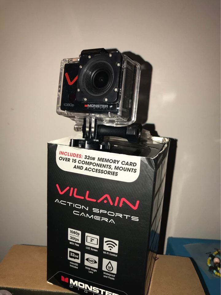 Villain Action Sports Camera